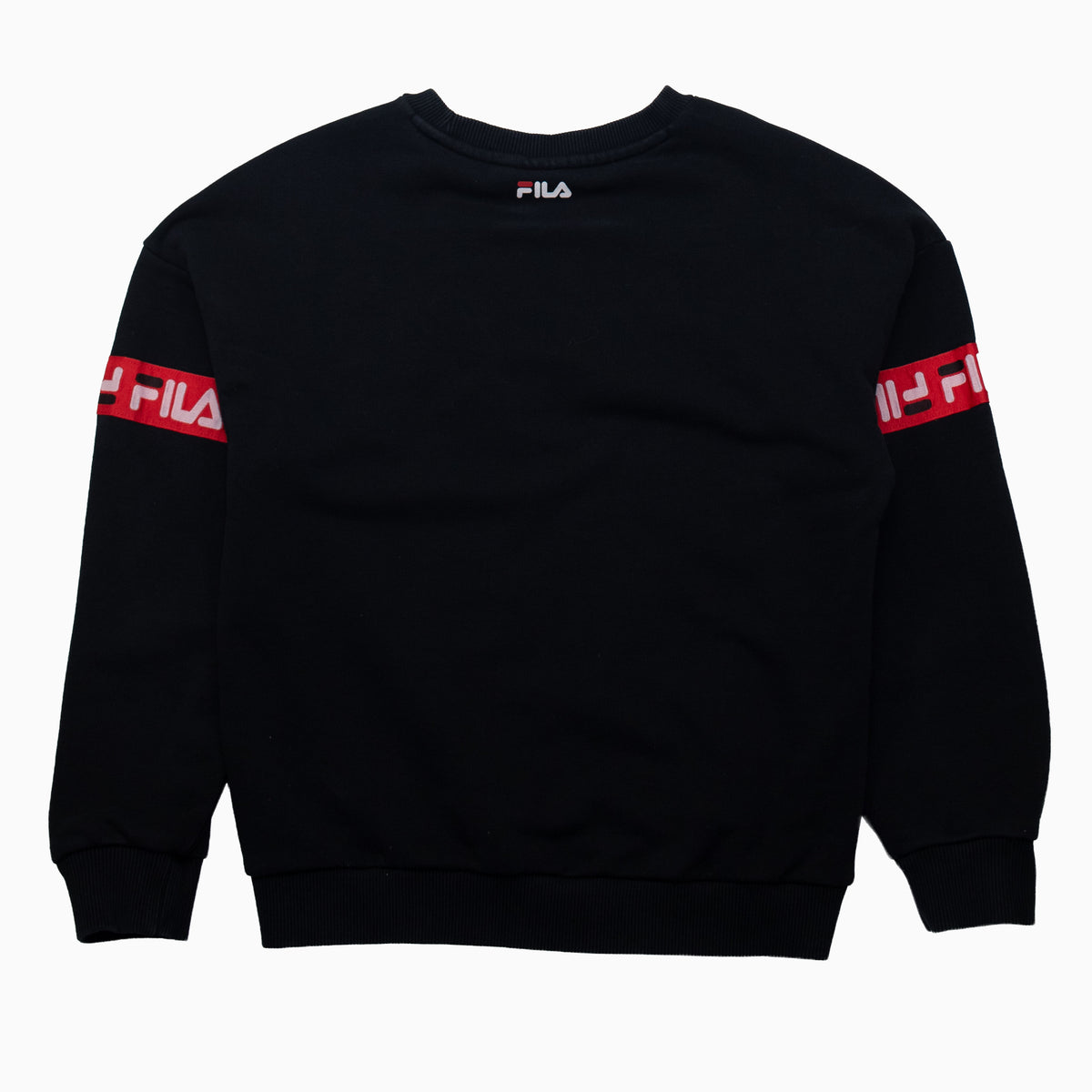 Vintage Y2K Fila Tape Logo Sweater XS – Rückansicht