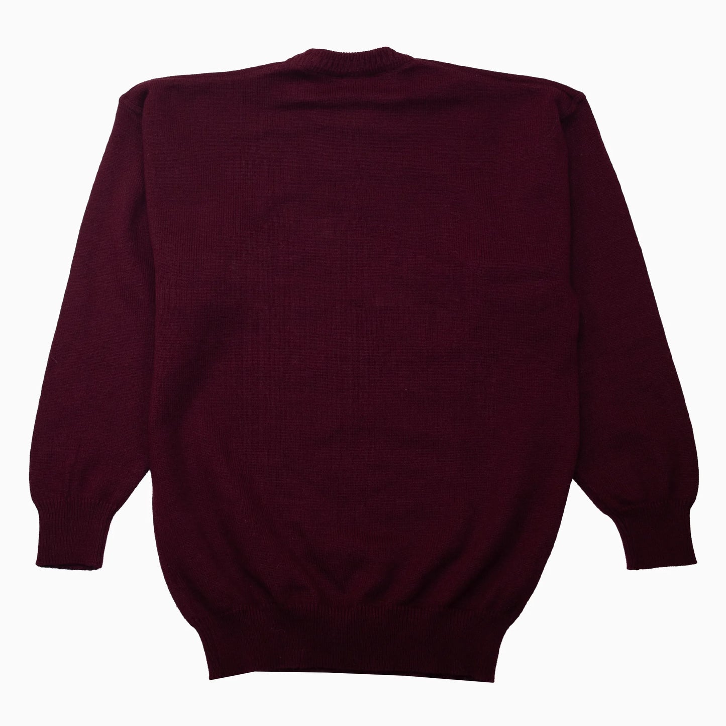 Vintage 90s Henley Knit Jumper M