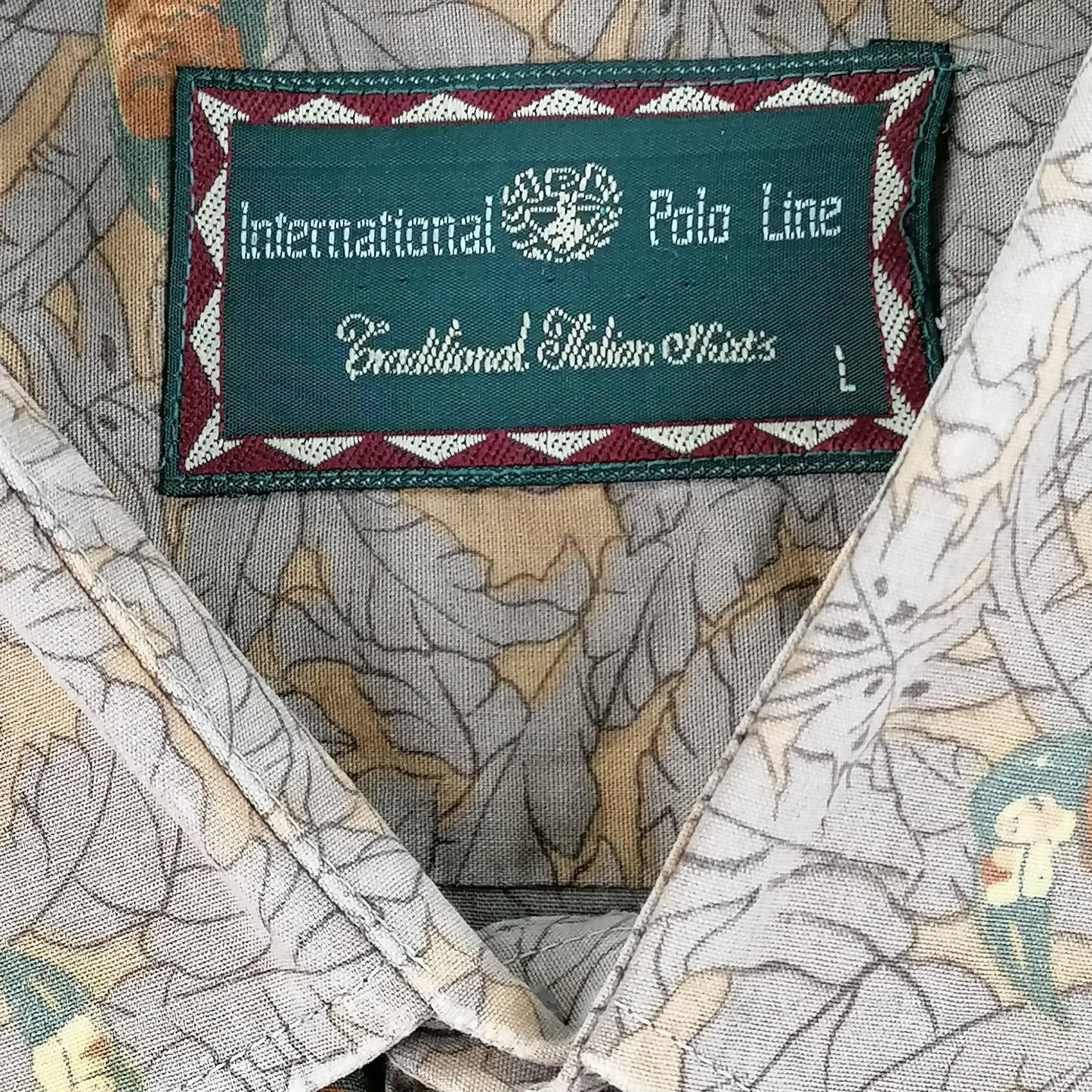 Vintage Pattern Traditional Italian Shirt - Alleycat Stardust