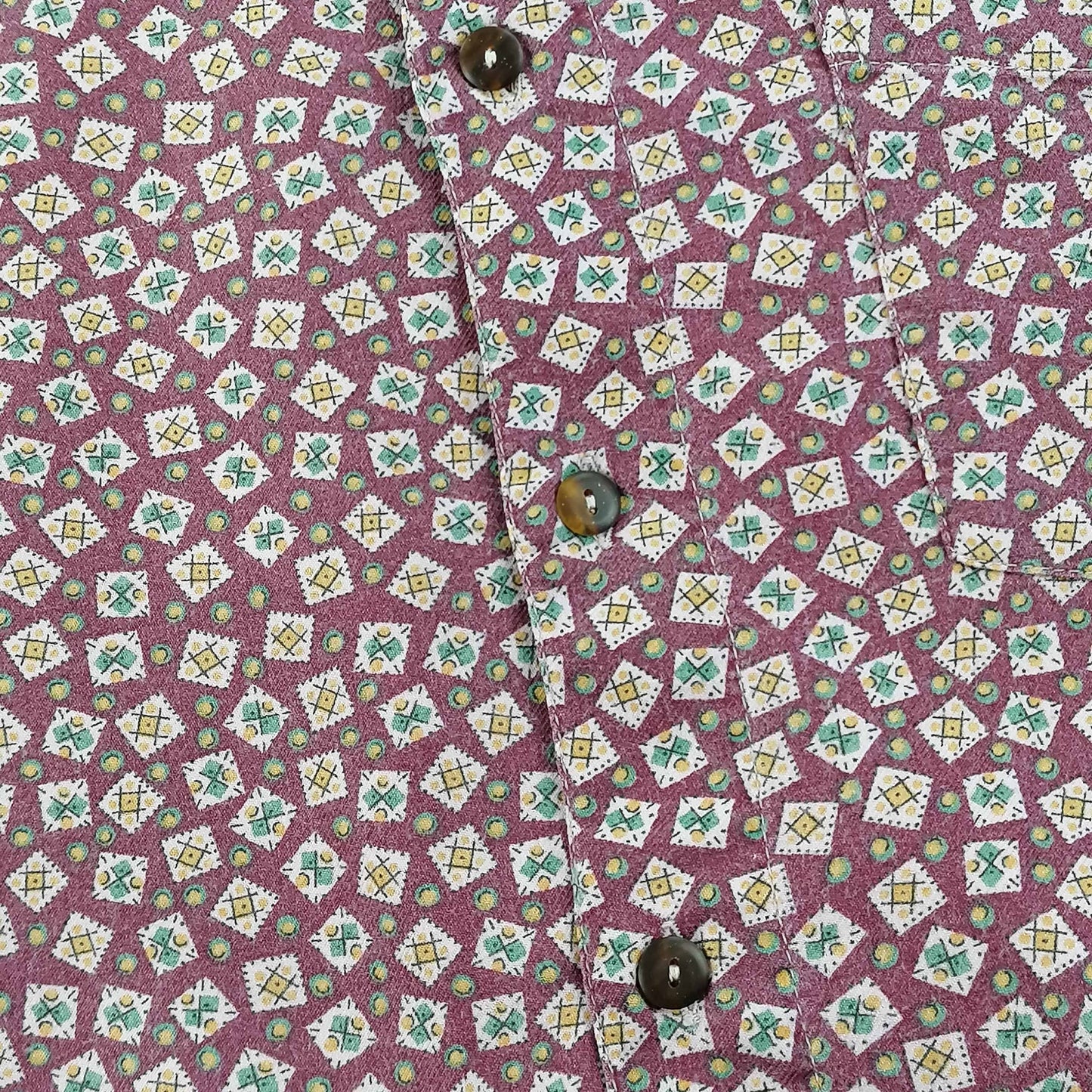Vintage Ragazzeria Pattern Shirt - Alleycat Stardust