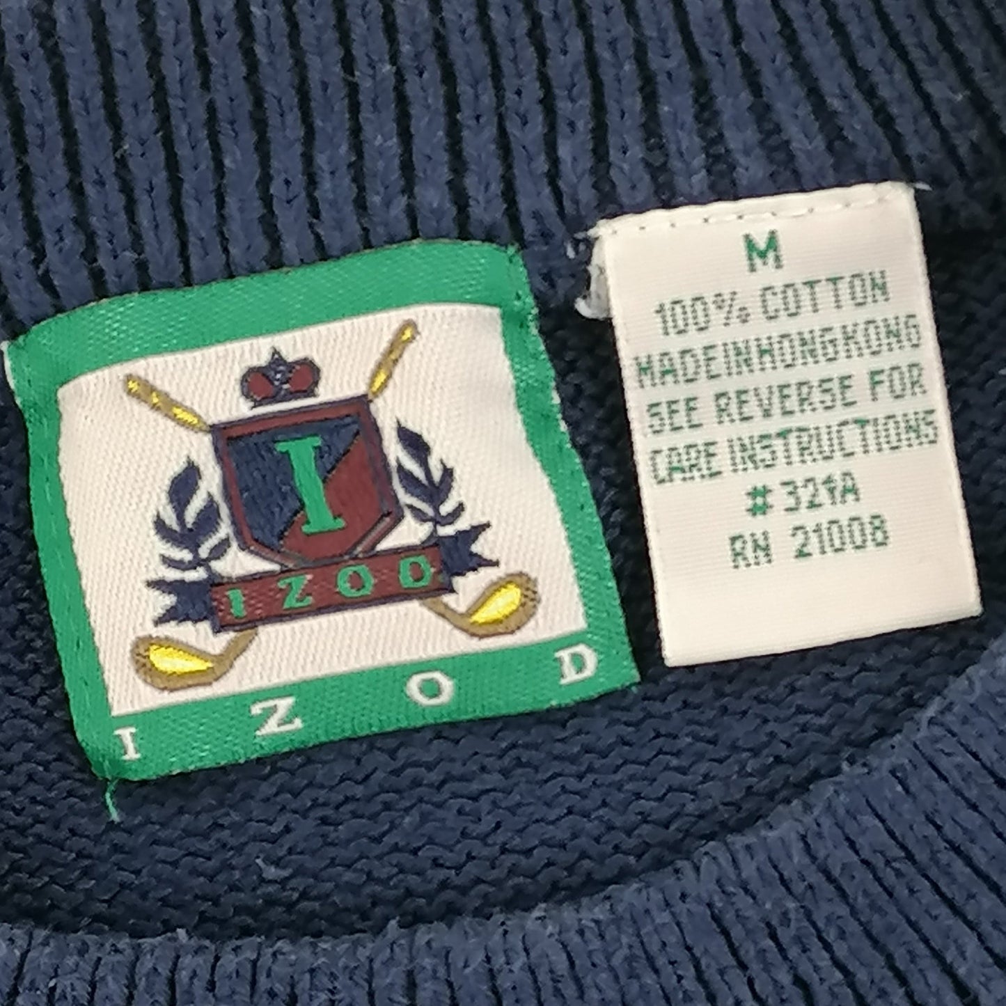Vintage Izod Knitted Jumper - Alleycat Stardust