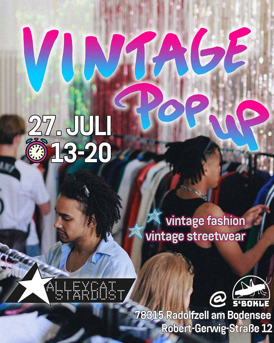Vintage Pop Up @ s`Bockle Radolfzell
