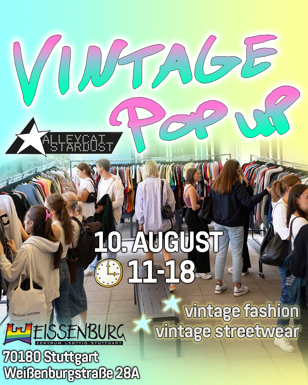 Vintage Pop Up @ Weissenburgzentrum Stuttgart