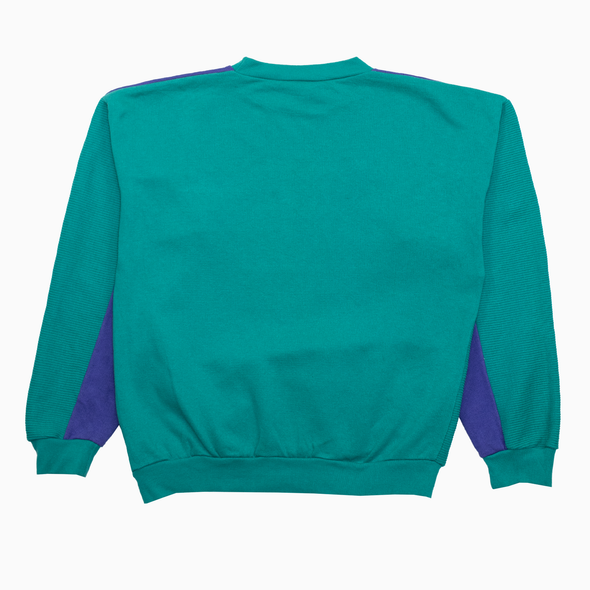 Vintage DFO 100% Sport Spellout Sweater S – Rückansicht