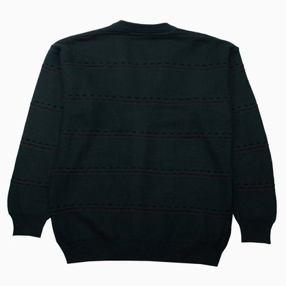 Vintage 90s Henley Cardigan L