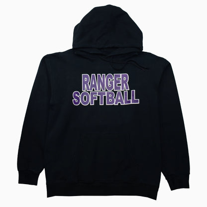 Vintage 90s Hanes Ranger Softball Hoodie M