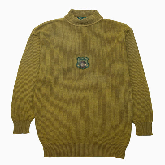 Vintage 80s Fashion Reforme Lambswool Knit Jumper L