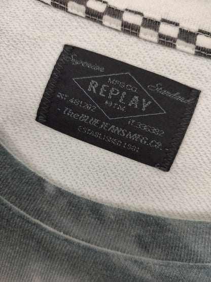 Vintage Replay Engine Graphic Sweater L