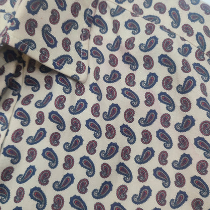 Vintage 90s K DE LUXE Pattern Shirt S – Detailansicht 1