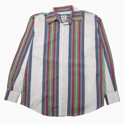 Vintage 90s GP Bellini Striped Hemd XL