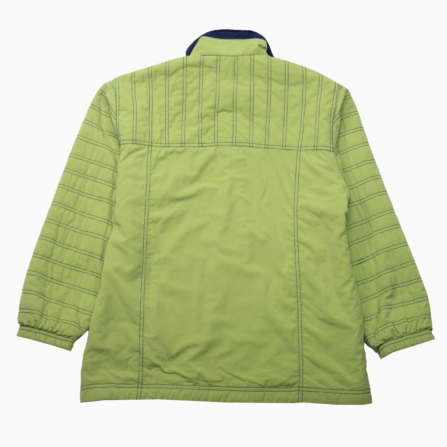 Rückseite Vintage 90s Adidas, Quilt Pattern, Trainingsjacke, Größe M