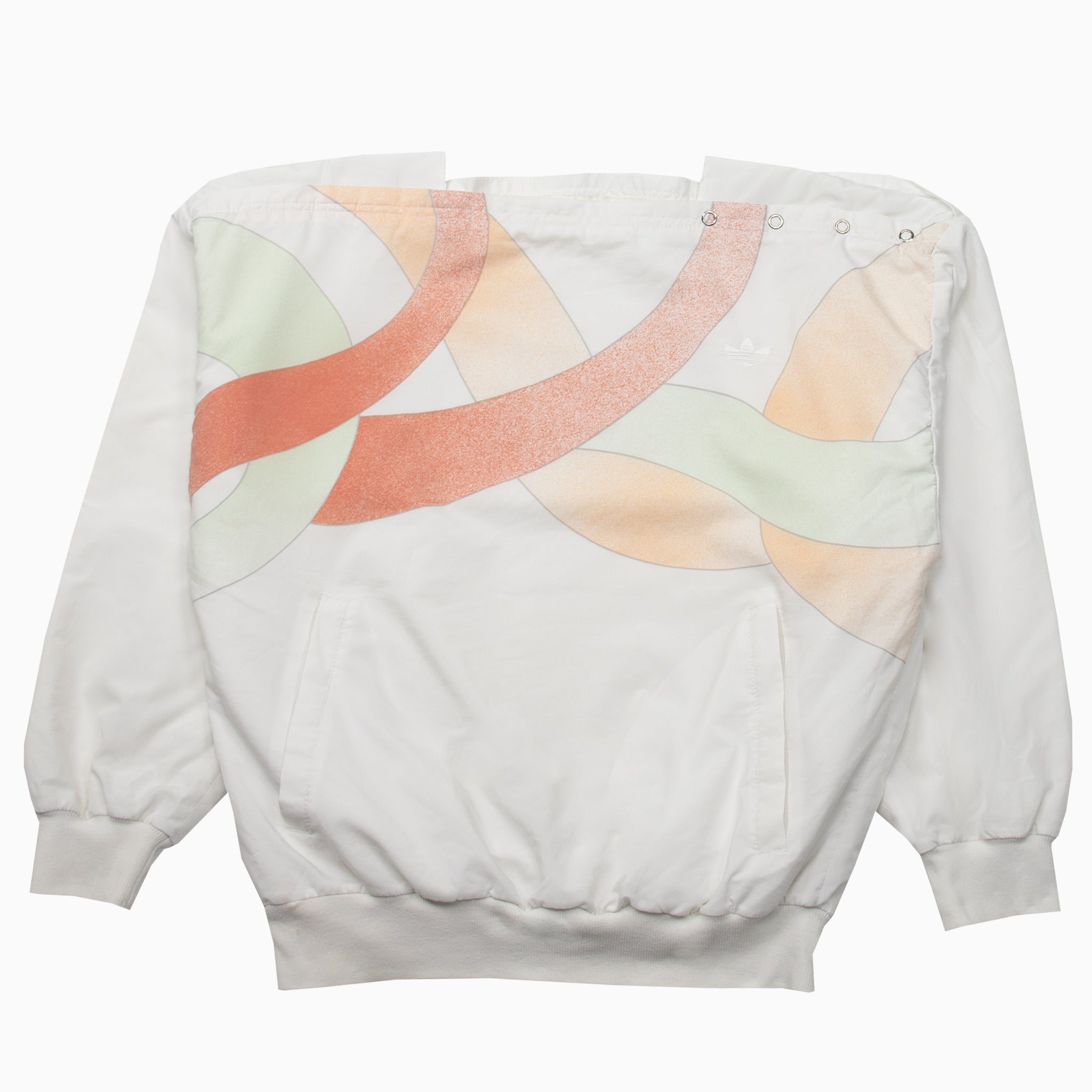 Vintage 90s Adidas Abstract Pattern Jumper S Alleycat Stardust