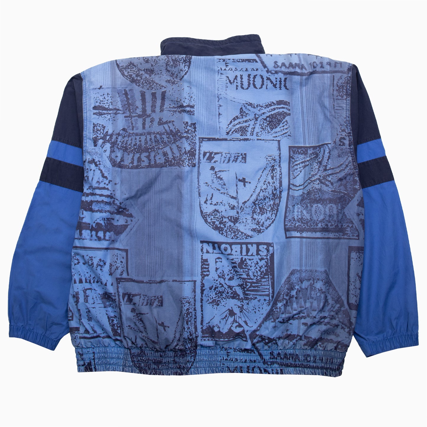 Vintage Bisonpower By Lutha Pattern Track Jacket L