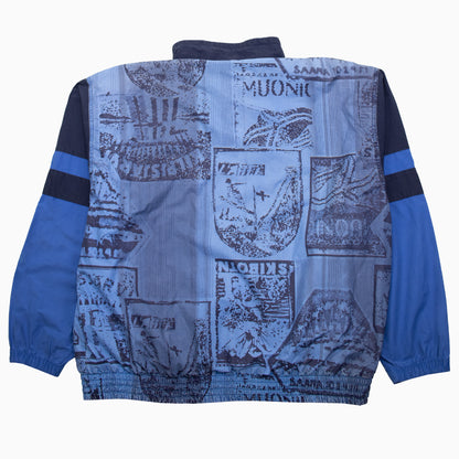 Vintage Bisonpower By Lutha Pattern Track Jacket L