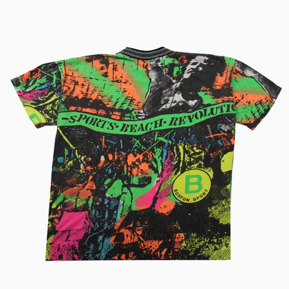 Vintage 90s Boston Classic Beach T-Shirt M – Rückansicht