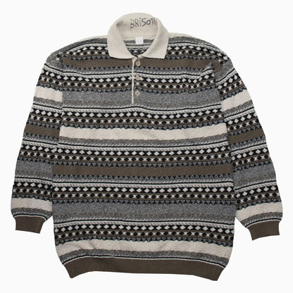 Vintage 90s Brison Knit Jumper L