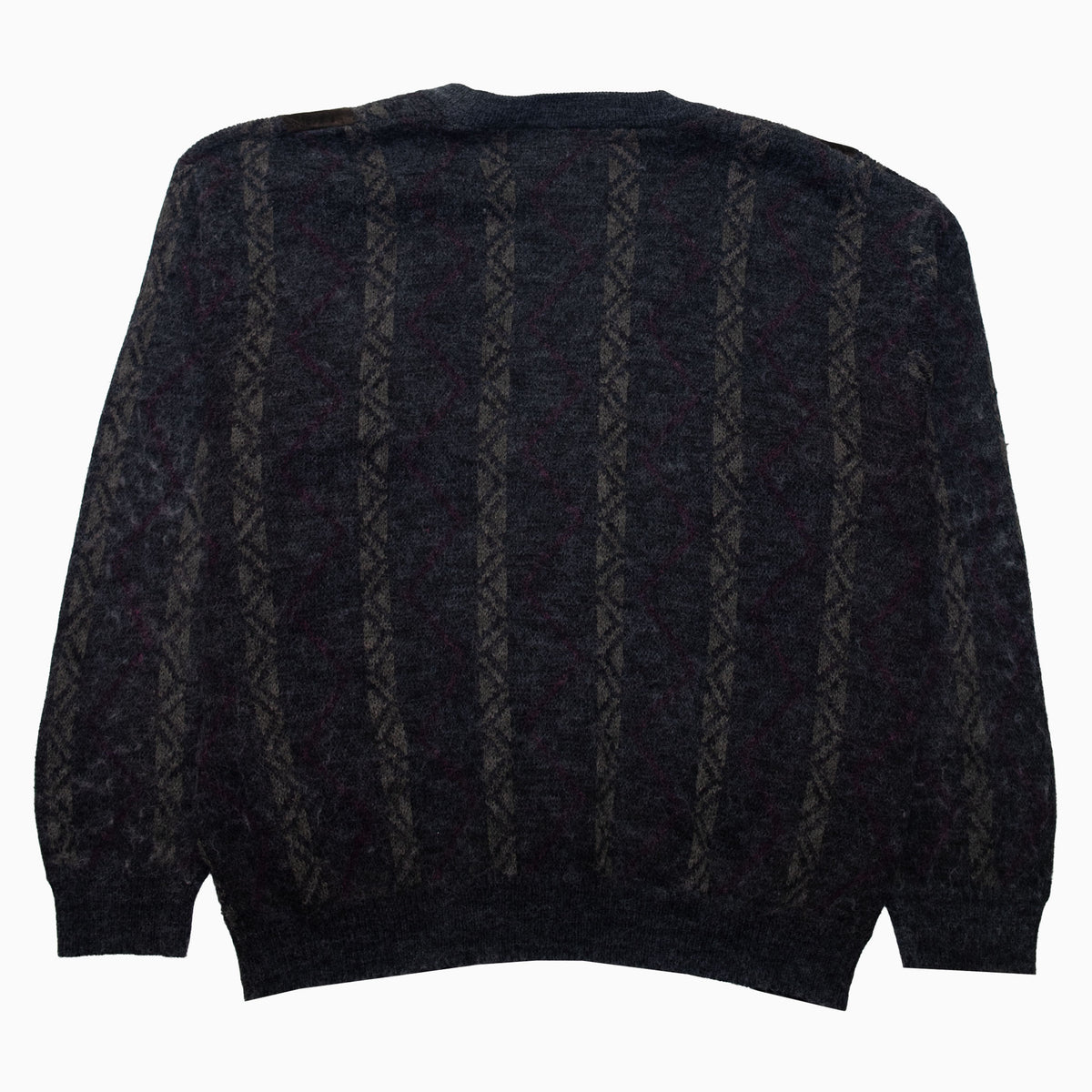 Vintage 80s Pattern Cardigan L