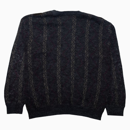 Vintage 80s Pattern Cardigan L
