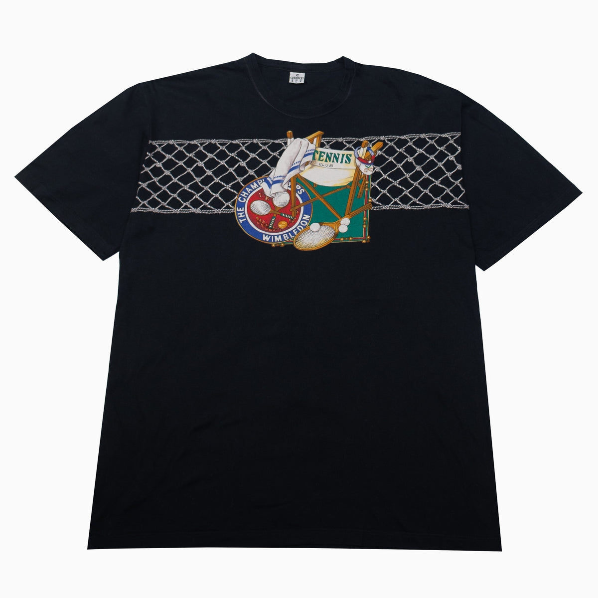 Vintage 90s Cerruti Wimbledon Tennis T-Shirt L