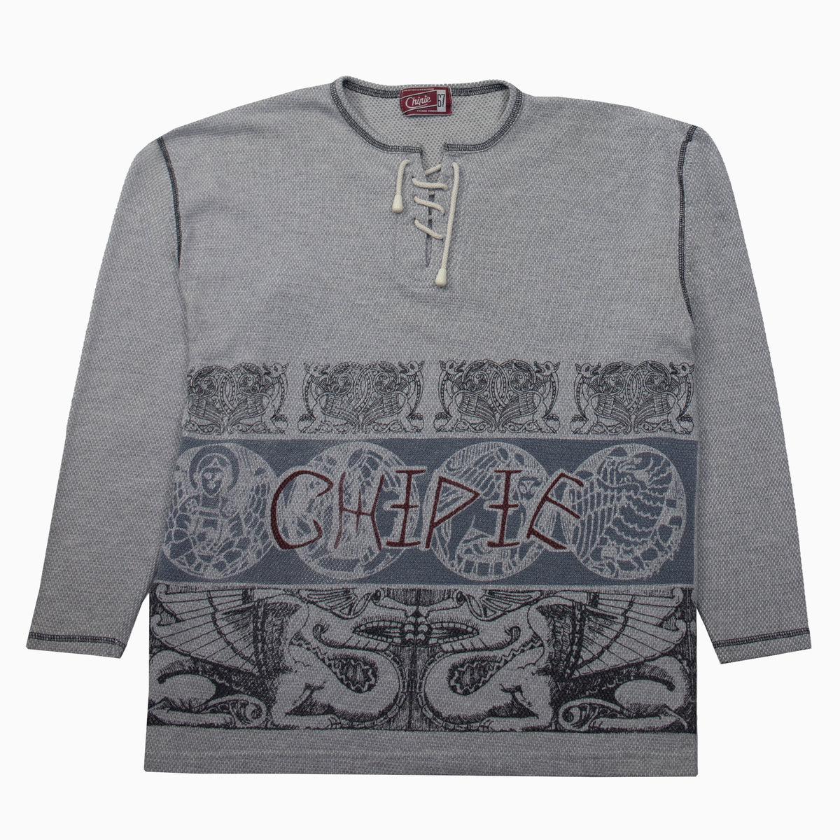 Vintage 90s Chipie Rope Graphic Sweater M