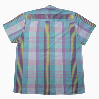 Vintage Creativ Shirt Collection Checkered Short Sleeve Shirt XL