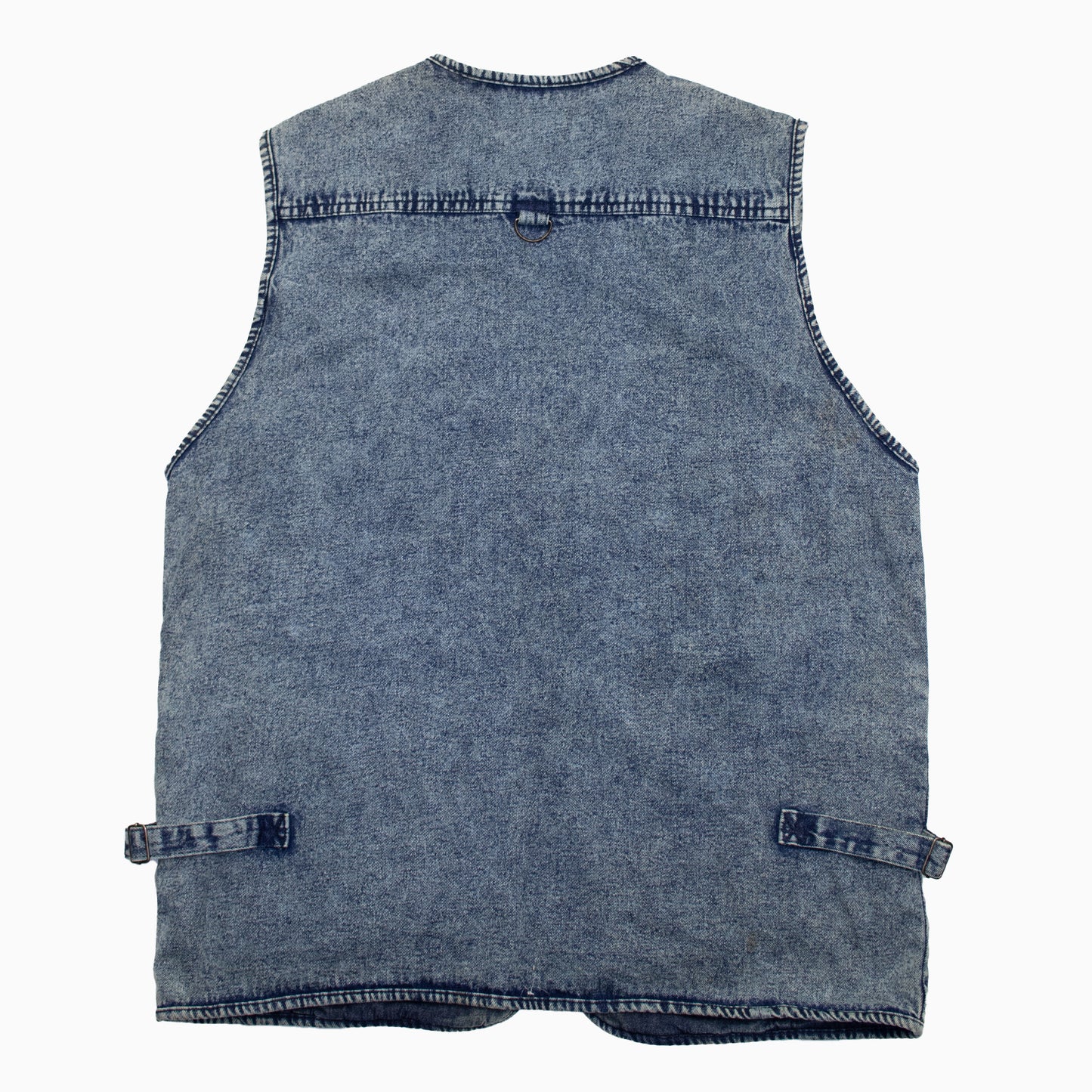 Vintage Denim Fisher Vest L