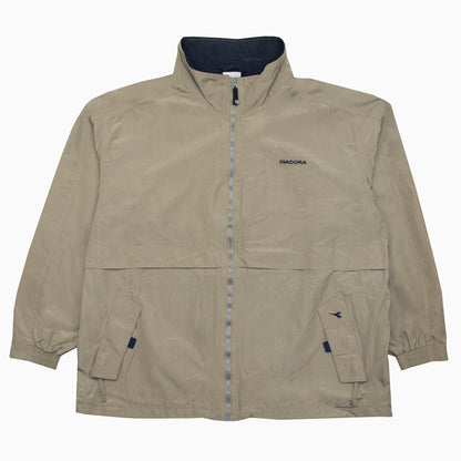 Vintage Diadora Small Logo Windbreaker XXL
