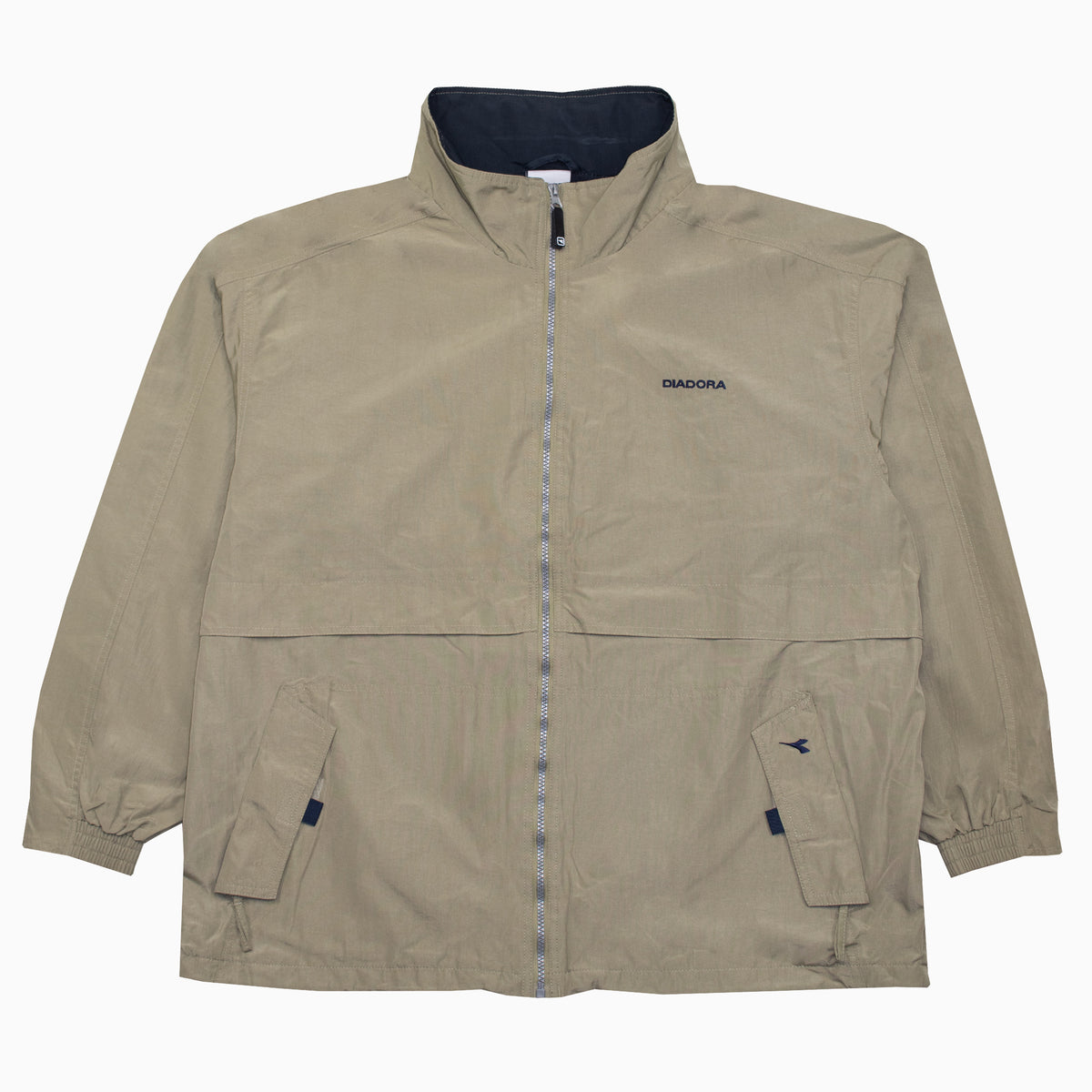 Vintage Diadora Small Logo Windbreaker XXL