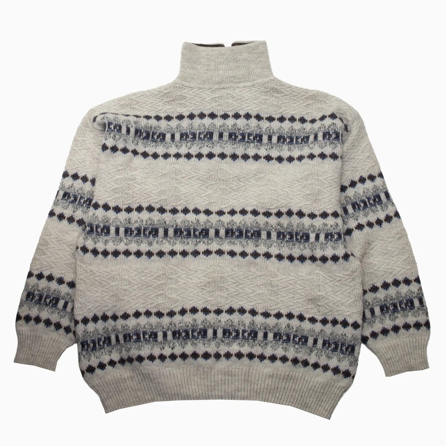 Vintage Engbers 1/4 Zip Knit Jumper XL