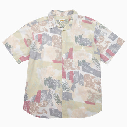 Vintage Fashion And Style Pattern Shortsleeve Shirt XXL – Vorderansicht