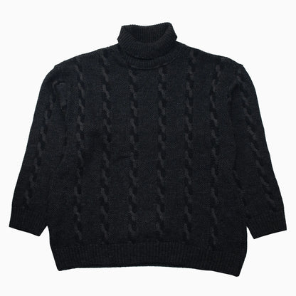 Vintage 90s L'arbre Benit Cable Knit Jumper XL