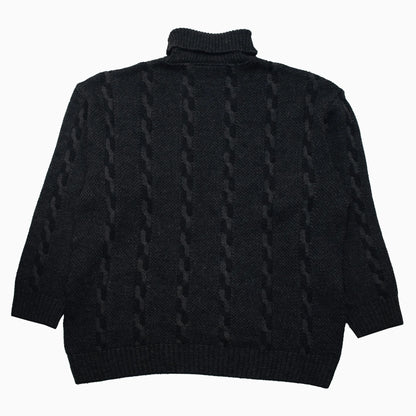 Vintage 90s L'arbre Benit Cable Knit Jumper XL