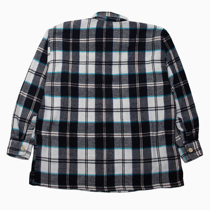 Vintage 90s Garage Checkered Flannel Shirt XL – Rückansicht