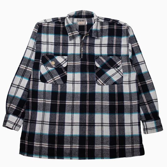 Vintage 90s Garage Checkered Flannel Shirt XL