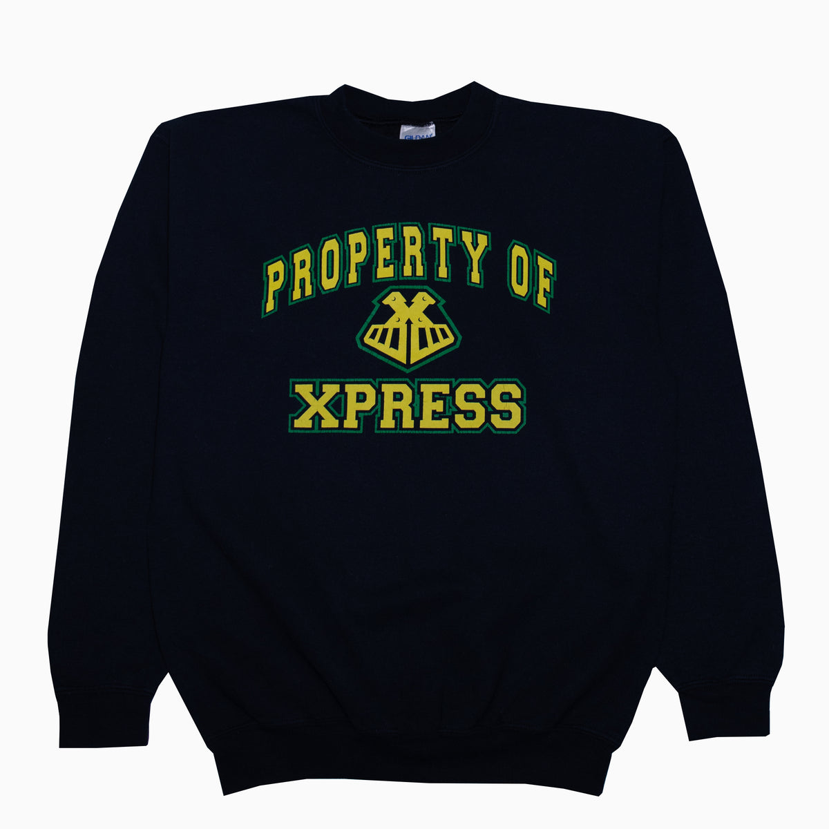 Vintage Gildan Property Of Xpress Sweater S – Vorderansicht