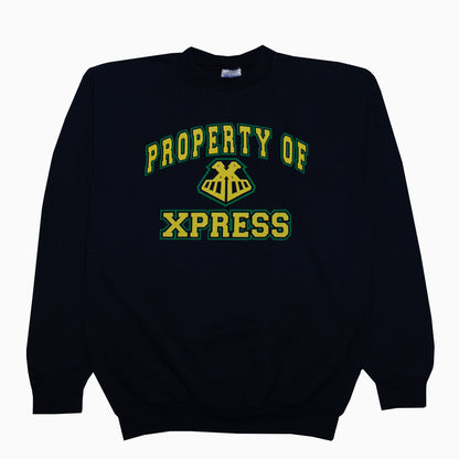 Vintage Gildan Property Of Xpress Sweater S – Vorderansicht