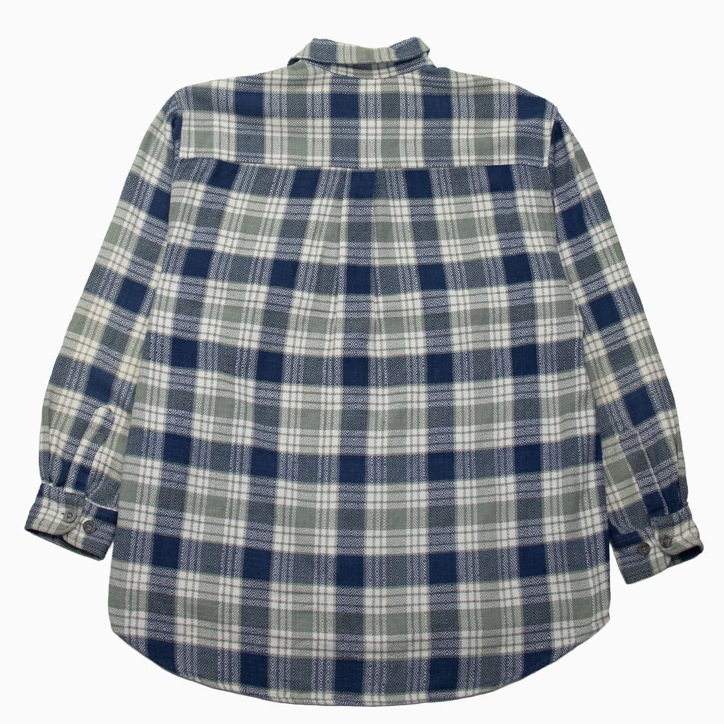 Vintage 90s Gin Tonic Sportswear Checkered Flannel Shirt XL