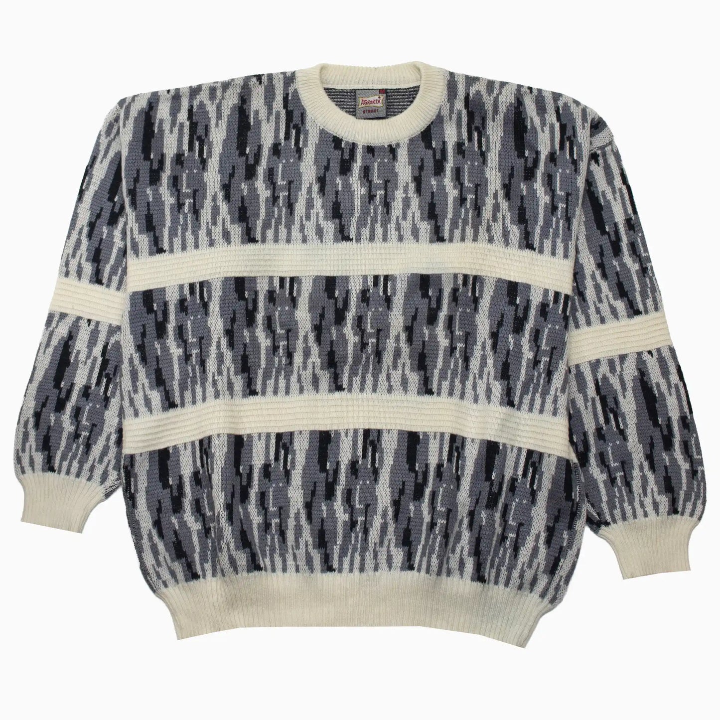 Vintage 90s Agonim Athens Knit Jumper XL