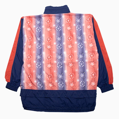 Vintage Hot Sportswear Crazy Pattern Windbreaker XL – Rückansicht
