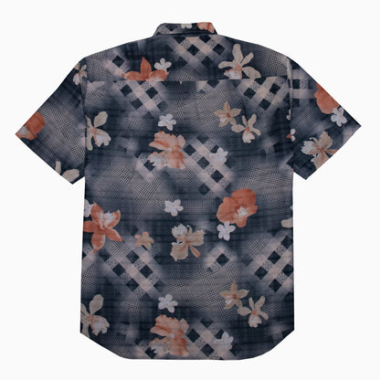 Vintage Jupiter Pattern Shortsleeve Shirt XL
