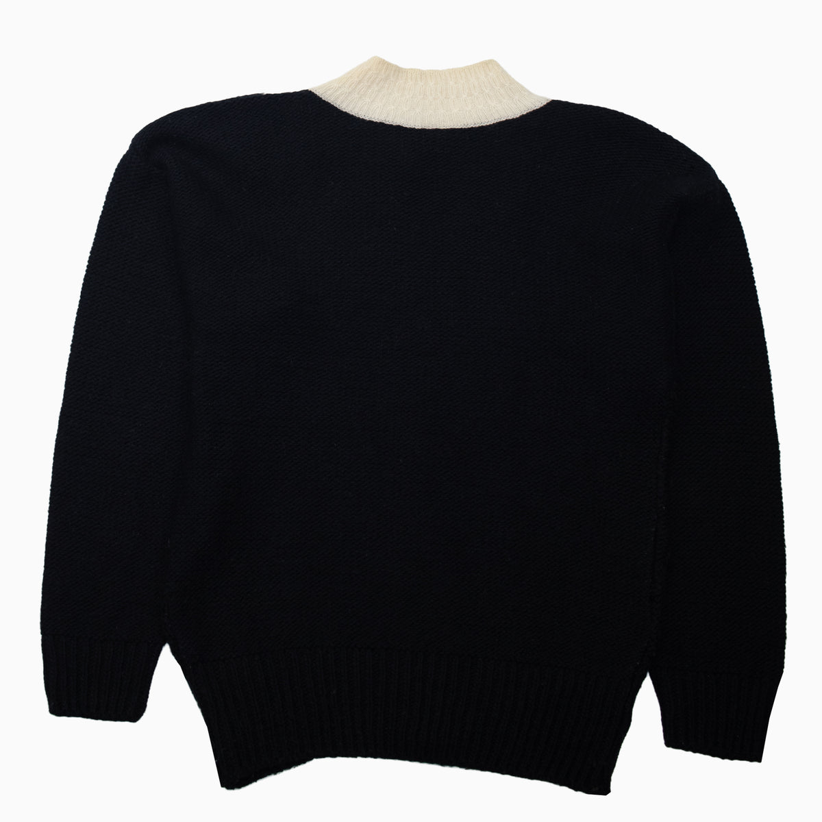 Vintage 80s Leone Tricots Knit Jumper M – Rückansicht