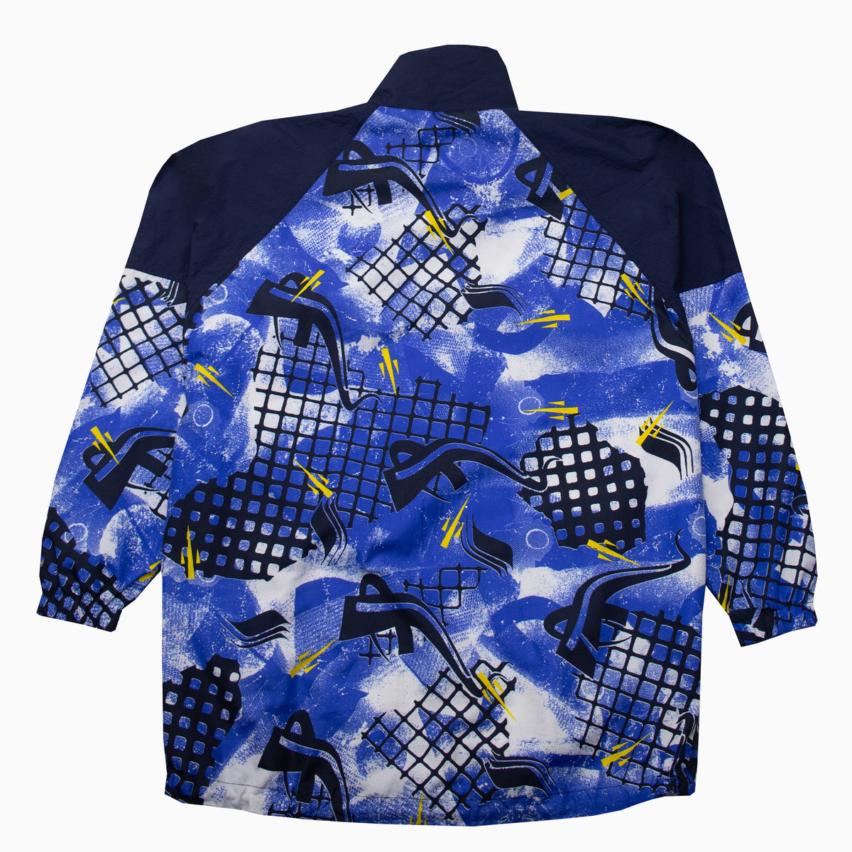 Vintage Löffler Sportswear Crazy Pattern Windbreaker XL – Rückansicht