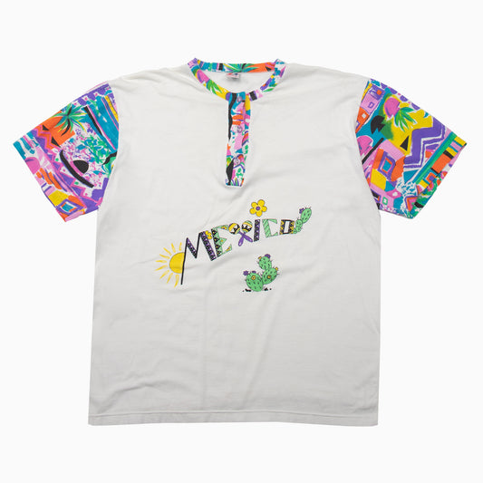 Vintage 90s Linea Quatro Mexico T-Shirt M