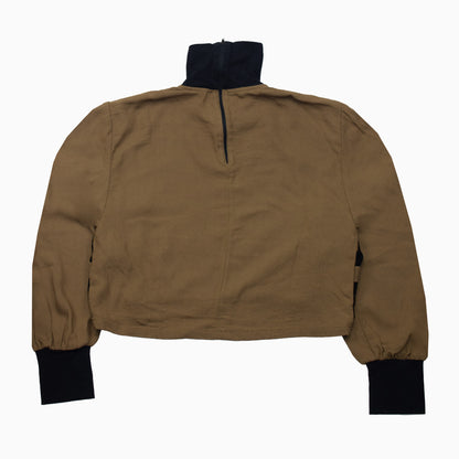 Vintage 90s Lurdes Bergada Longsleeve Crop Top S