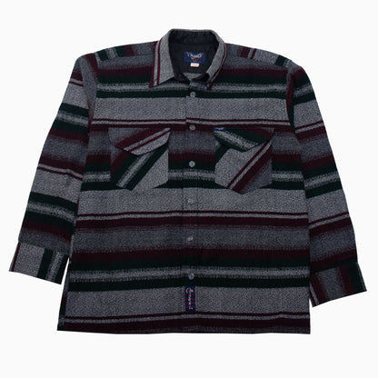 Vintage 90s M.Zeki Gölhan Flannel Shirt L – Detailansicht