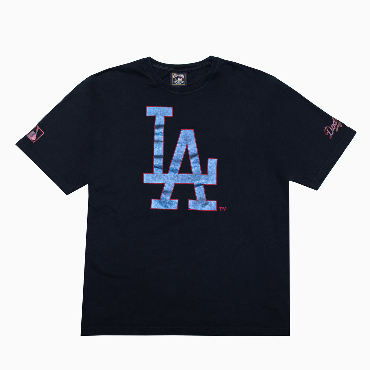 Vintage Majestic MLB LA Dodgers T-Shirt XL – Vorderansicht