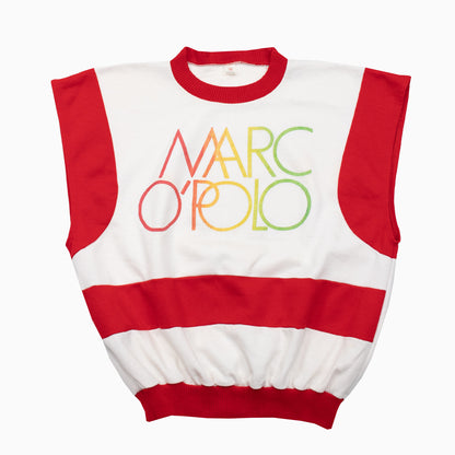 Vintage Marc O'Polo Big Spellout Sweater Vest L