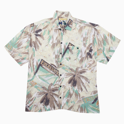 Vintage Mario's Short Sleeve Hawaii Shirt XL – Detailansicht