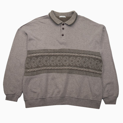 Vintage 90s St.Michael Marks & Spencer Braid Pattern Sweater XL