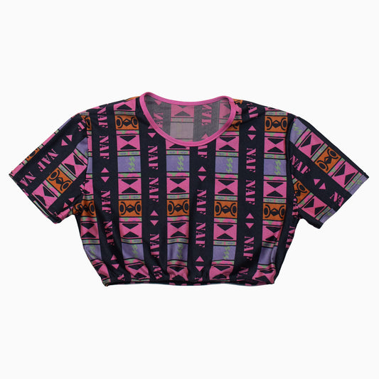 Vintage Naf Naf 90s Gym Crop Top XS